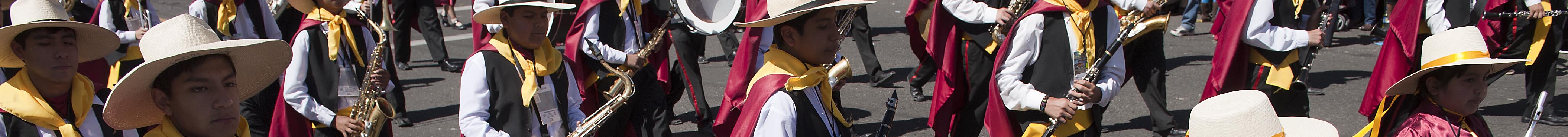 Arequipa 2012 Day Parade - Banner