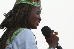 Fatoumata Kamissoko, la Guinee, RFI prix decouvertes Festival, Conakry Guinea, Guinee.