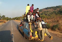 Transport, Taxi, Guinea.