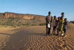 Peul/Fulani kids in Dogon land.