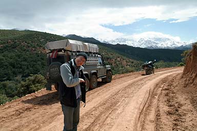 Our firsrt day driving the High Atlas