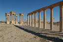 Collonade and tetrapylon, Syria, Palmyra.