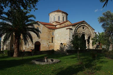 Hagia Sophia, church, Trabzon, 13th century. Late Byzanthin. Frescos.