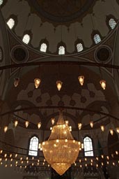 Konya Sultan Selim-mosque, lights up.