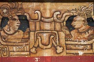 Maya mural, Chichicastenango, Guatemala.