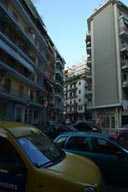 Modern Thessaloniki. Concrete and cars.