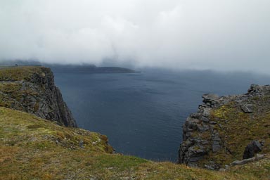 North Cape, view to west.