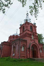 Russian country church. 