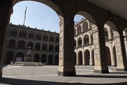 Arcased, Patio, National Palace, Mexcio City..