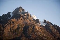 Back of Glaciar Del Frances. Back of Glaciar Del Frances.
