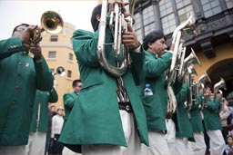 Brass on Independence Day, Lima, Peru.