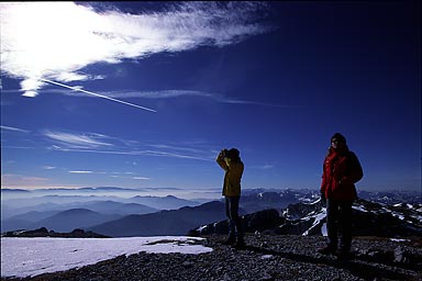 Christian und Agnieszka am Gipfel