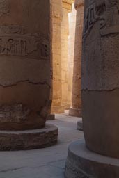 Columns in light, Karnak Temple