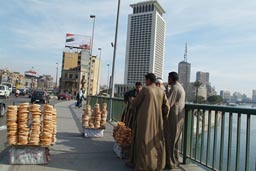 Prezel/Brezel, sold on bridge over Nile in Cairo.