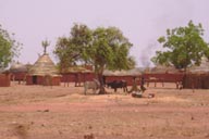 Village in Sahel Niger.