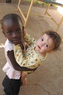 Daniel explores an African girl, Mali.
