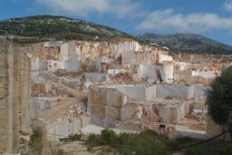Sardegna/Sardinia marble quarry.