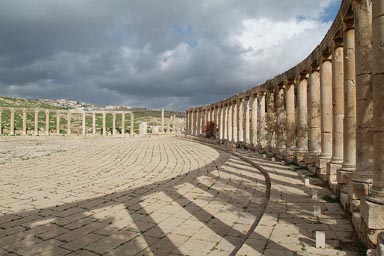 Jerash. Oval Forum.