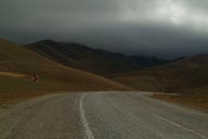 Bend in road Erzurum to Ispir.