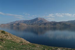 Lake Van as seen from Akhtamar Island.