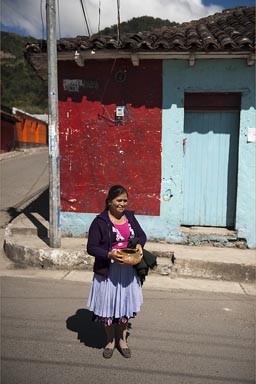 Lady, San Antonio Sacatepequez. Guatemala.
