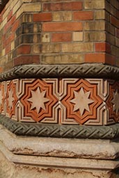 Budapest Synagogue detail, star of David