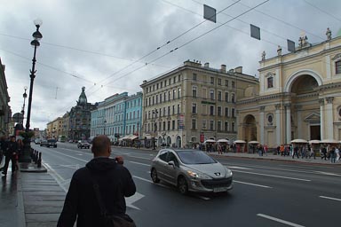 Nevsky Avenue, St. Petersburg.