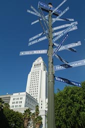 Cityhall, LA. Sister cities.