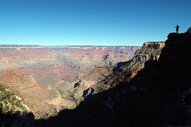 Finally back on top, southern rim Grand Canyon.
