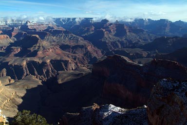 Grand Canyon, view to east.