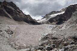 Huayna Petosi glacier, Bolivia.