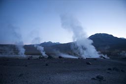 At the Geysers of Tatio.