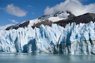 The O'Higgins glacier, Chile.